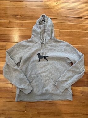 The Black Dog Gray Hoodie